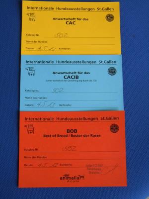 Animalia St. Gallen 4. Mai 2013<br>Internationale Hundeausstellung