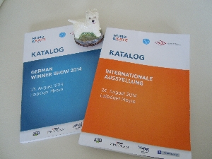 Hundeausstellungen CACIB Leipzig, Deutschland,  23./24. August 2014<br>German Winner Show  (Sa)<br>Internationale  Ausstellung (So)